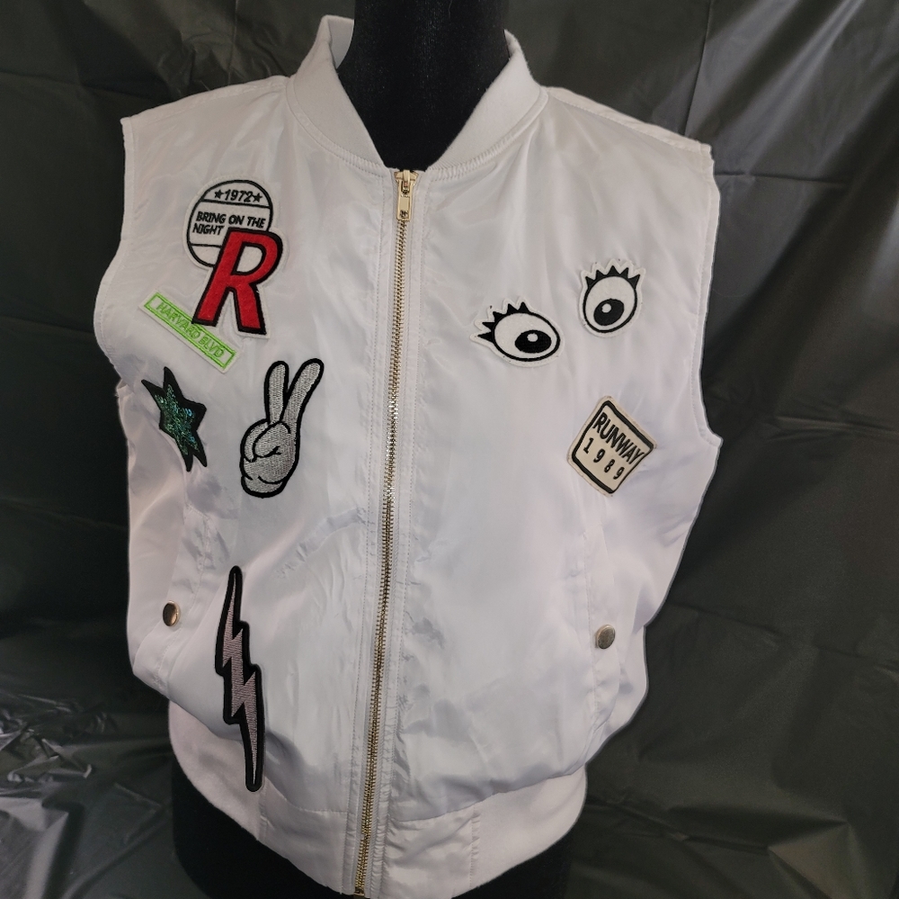 Patch Work Vest - image 1